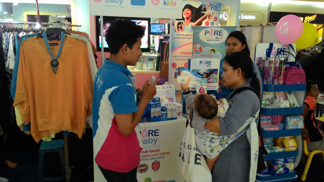 Event Purebaby di acara Mom & Kids 2015 — foto 9